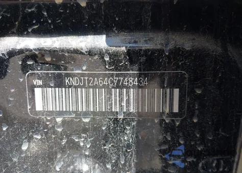 2012 Kia Soul + из США, поврежденный, VIN KNDJT2A64C7748434